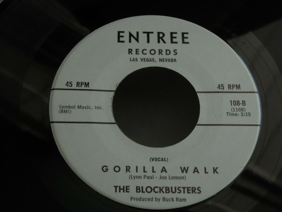Z15 ENTREE 108 R&B GARAGE THE BLOCKBUSTERS BUCK RAM GORILLA WALK
