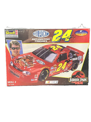 Revell Monogram 1997 Jeff Gordon #24 Jurassic Park Ride 1:24 Model Kit Sealed