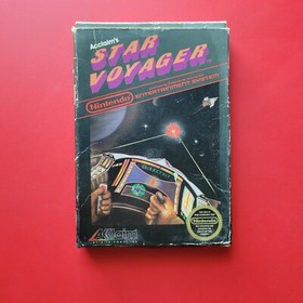 Nintendo NES Star Voyager Game with Hangtag Box Manual Works