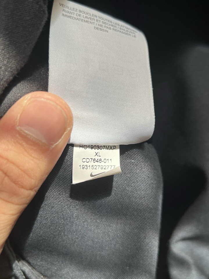 Sz XL Nike ACG Woven Cargo Pants Black CD7646011 Utility Tactical Used