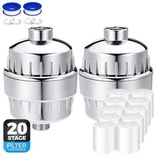 20-Stage Shower Head Filter Replacement for Hard Water Remove Chlorine, Flouride