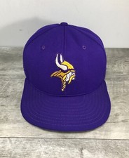 Minnesota Vikings AJD Professional 1980s Made in USA Snapback Purple Hat Cap