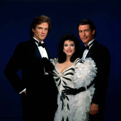 James Horan Lisa Peluso Randolph Mantooth in Loving 1989 TV Old Photo 9