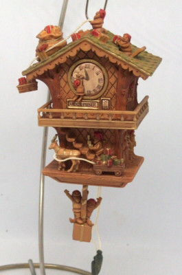 Hallmark 2006 The Workshop Clock - Keepsake Ornament Club Exclusive - L. E. -NIB