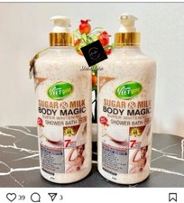 X1 Veet Gold Sugar And Milk Body Magic Super Whitening Shower Bath Gel Spf 45