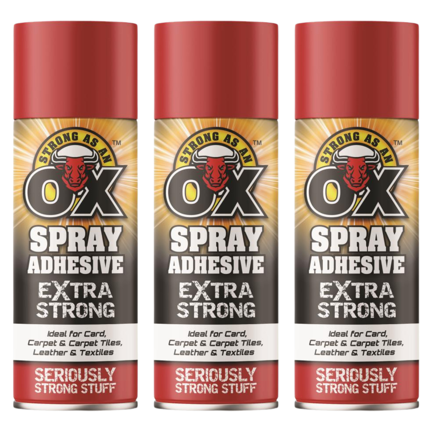 4 x EXTRA STRONG SPRAY ADHESIVE GLUE 500ML HEAVY DUTY FOR CARPET TILE FABRICS - Image 11