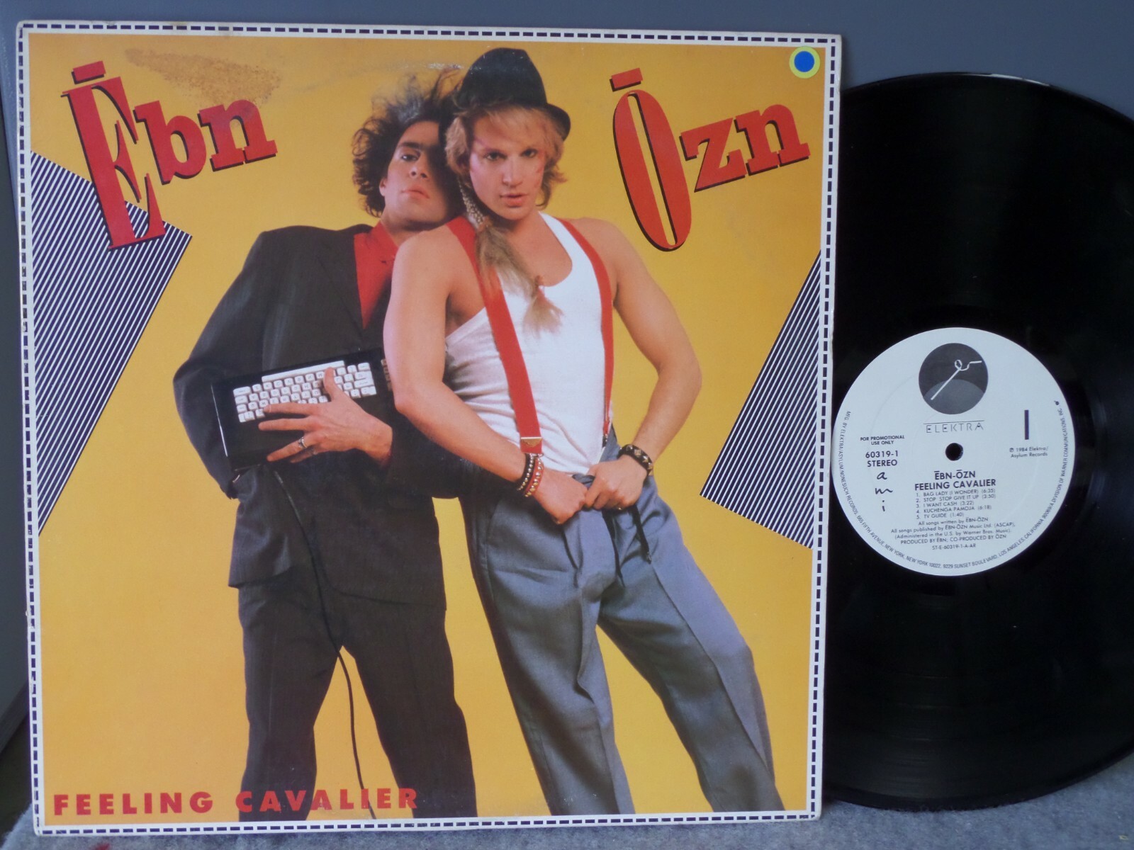 EBN-OZN  'feeling cavalier'  '84 elektra / promo / nm