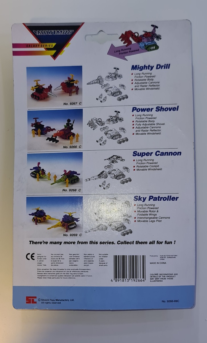 Vintage 90s MULTIMAC GALAXY SERIES-The Planet Explorer PART