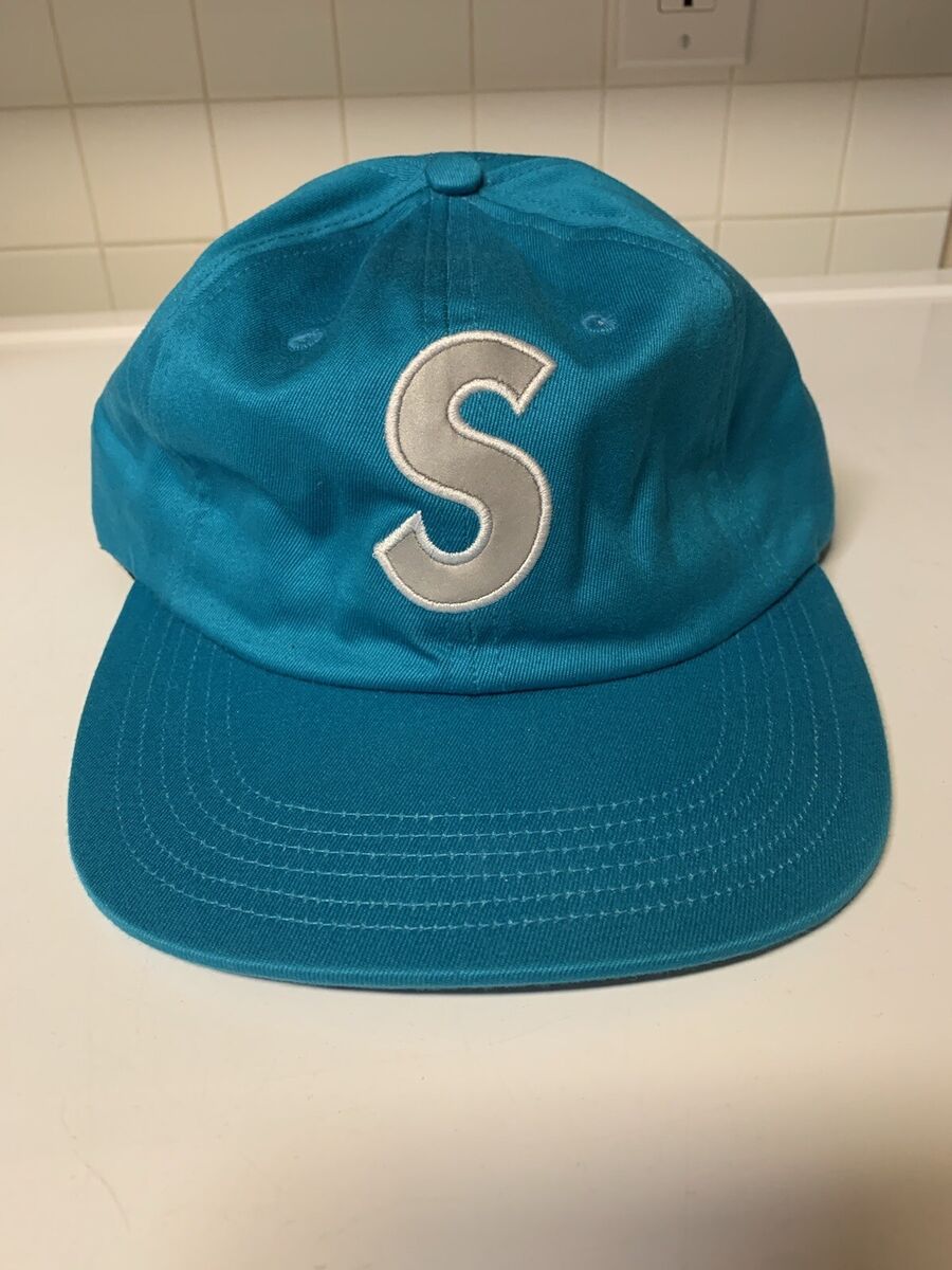 Supreme S/S 2016 3M Reflective S Logo 6 Panel Cap Hat Blue Supreme S/S 2016 3M Reflective S Logo 6 Panel Cap Hat Blue
