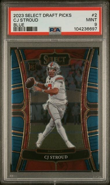 2023 Panini Select Draft Picks - Concourse C.J. Stroud #2 Blue (RC)