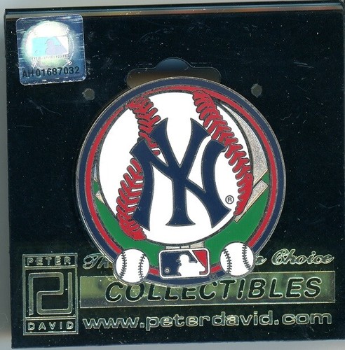 NY Yankees Pin Choice New York AL MLB Baseball New on Card Peter David Inc PDI - Picture 48 of 51