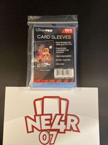 100 Bustine Buste Protettive Ultra Pro Yugioh Pokemon Trasparenti clear sleeves - 第 3/4 張圖片