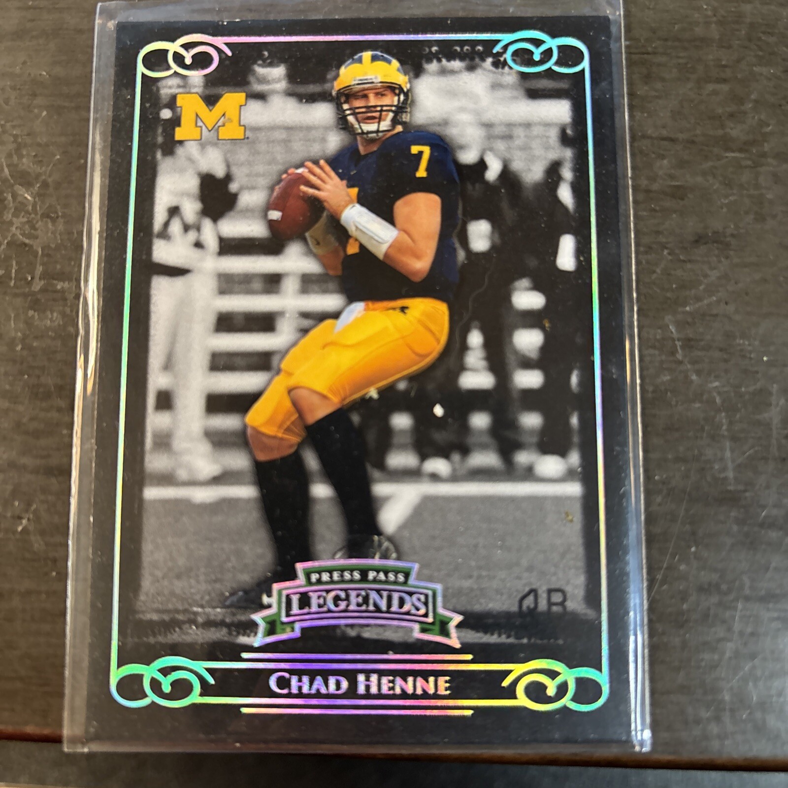 Chad Henne Press Pass Legends #26 Base