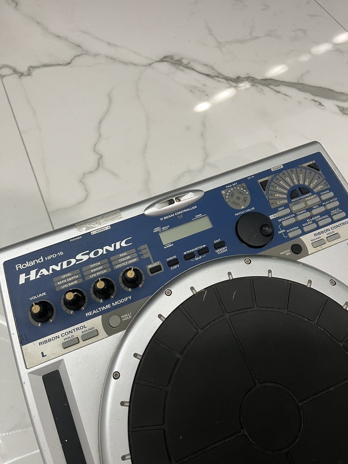 Roland Handsonic HPD15 Electronic Drum Pad Controller Unit Only Fast Ship eBay