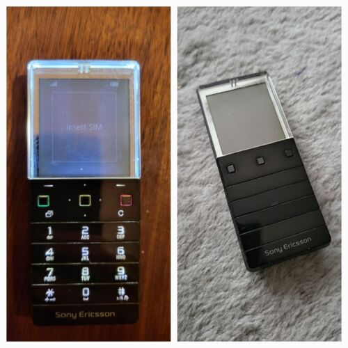Scarce Classic Transparent Mobile Phone Sony Ericsson Xperia Pureness X5 LOCKED - Afbeelding 1 van 13