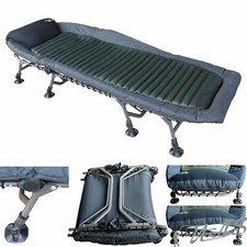 Delta Fishing XL Luxus Aluminium Karpfenliege 8 Bein Bed Angelliege Gästebett Sh
