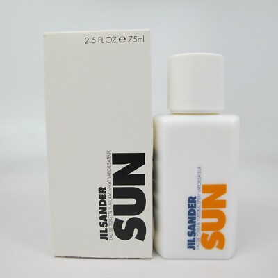 SUN by Jil Sander 75 ml/ 2.5 oz Eau de Toilette Spray Tester NIB