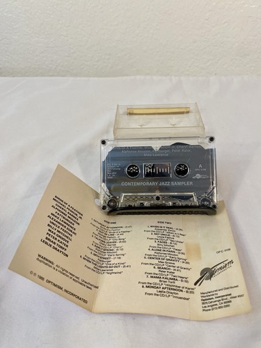 Optimism Inc. Jazz Sampler Vol 2 Cassette 1988 Promo VG Extremely Rare - Picture 6 of 7