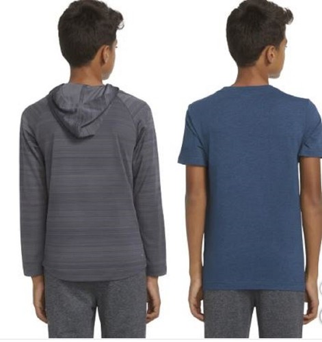 Hurley Youth Lightweight Hoodie & Tee T-Shirt - Picture 4 of 14