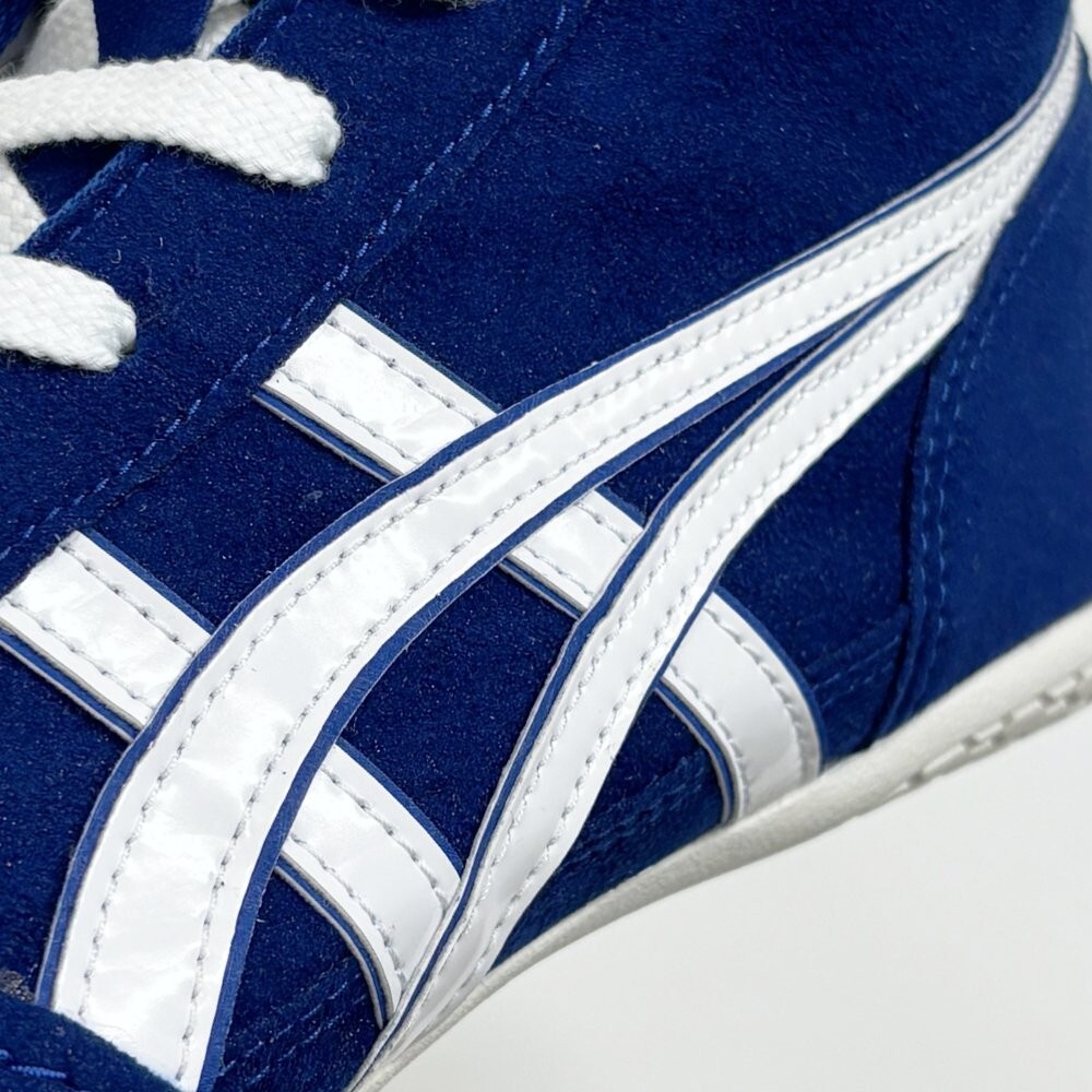 Asics Wrestling Shoes 1083A001 EX-EO blue x white blue edge