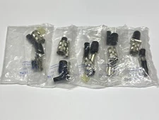 5 x Amphenol Tuchel T3476001 Circular DIN Connector 7 Pin Cable Socket 20AWG