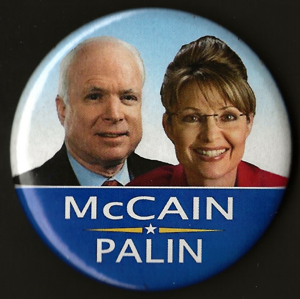 2008 John McCain & Sarah Palin - 2.25