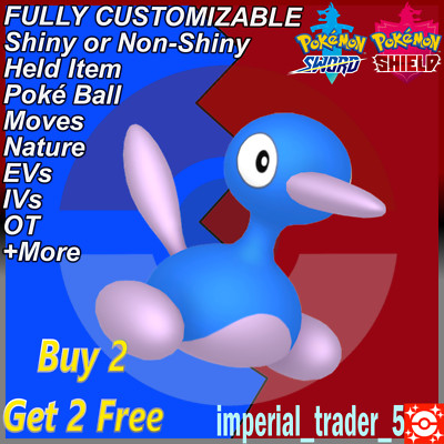 Pokmon Sword and Shield  Shiny Porygon2  W/ Best 6IV Customizable | eBay