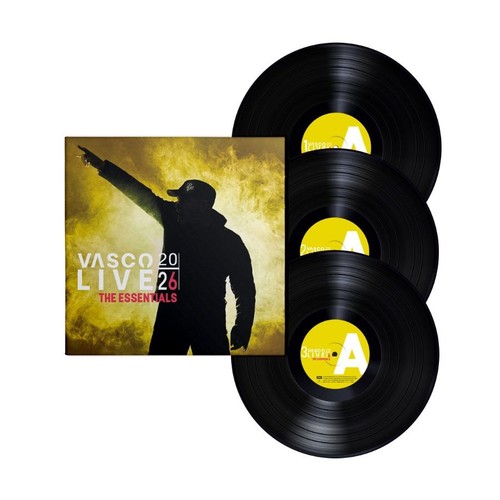 VASCO ROSSI - Vasco Live 2026. The essential (2026) 3 LP vinyl pre-sale prezzo ebay