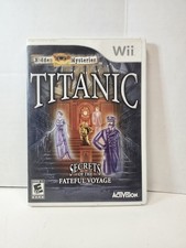 Hidden Mysteries: Titanic - Secrets of the Fateful Voyage Wii - UNTESTED 