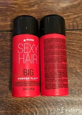Big Sexy Hair Powder Play Volumizing & Texturizing Powder .53 oz Set of  2