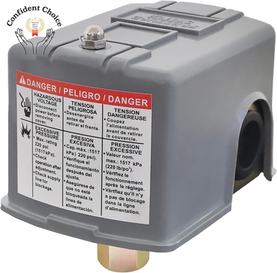 #ad #ad Water Pressure Switch 30 50 PSI Well Pump Pressure Switch Auto Electrical Contro $17.64