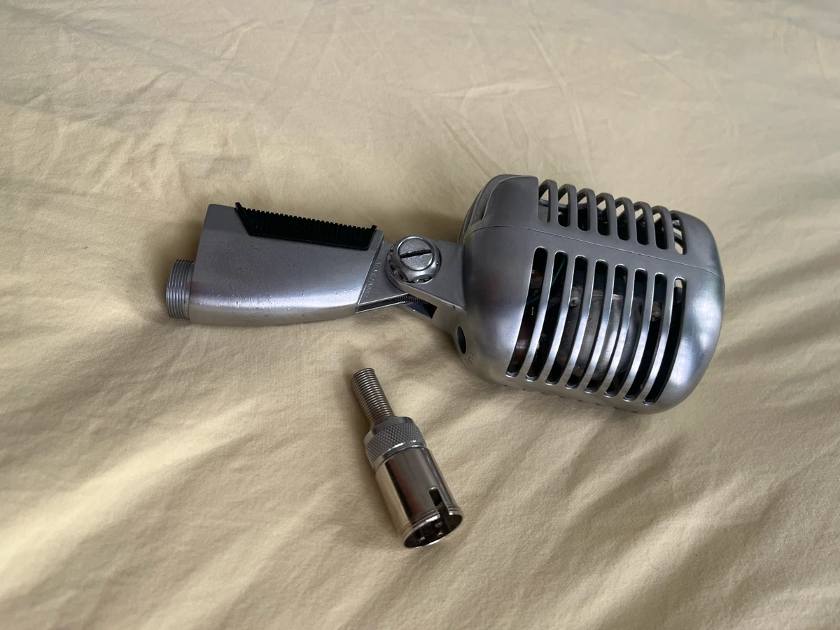 Shure 55 в винтажном профессиональном звуковом оборудовании