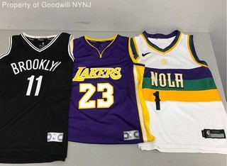 Nike & Fanatics Youth NBA Jerseys Lot of 3 Irving James Williamson Sz L M