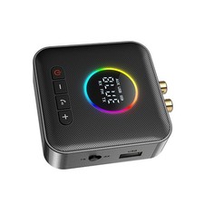 RGB 3in1 Bluetooth 5.4 FM Transmitter Receiver Audio Adapter 3.5mm AUX RCA USB