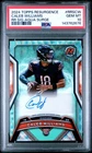 2024 Topps Resurgence Rookie Signatures Caleb Williams 28/249-Aqua Surge PSA 10