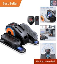 Under Desk Elliptical Machine, Electric Elliptical Leg Exerciser for Seniors ...
