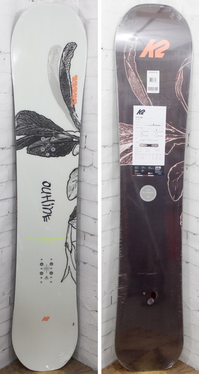 K2 Outline Women's Snowboard 149 cm, All Mountain Directional, New