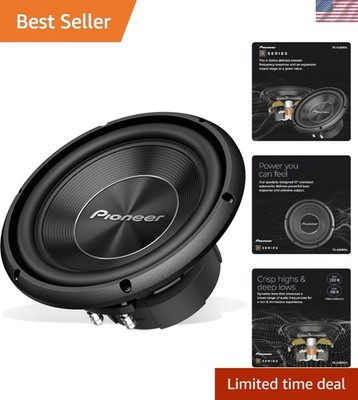 Dynamic 10  TS-A250D4 Subwoofer - 1300W, Low Distortion & High-Quality Sound