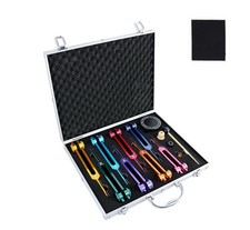 Tuning Fork Set Aluminum Alloy For Mind Relaxation Yoga Sound Healing
