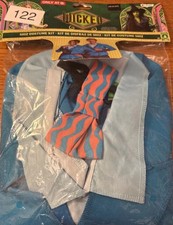 Wicked Shiz Adult Costume Accessories Kit: Jacket/Shirt  Bow Tie  One Size NEW