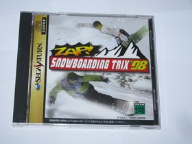 Zap! Snowboarding Trix '98 Japanese Sega Saturn Japan import US Seller