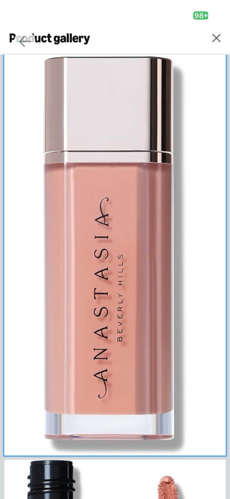 Anastasia Beverly Hills Crush Lip Velvet Liquid Lipstick New in Box Full Sz