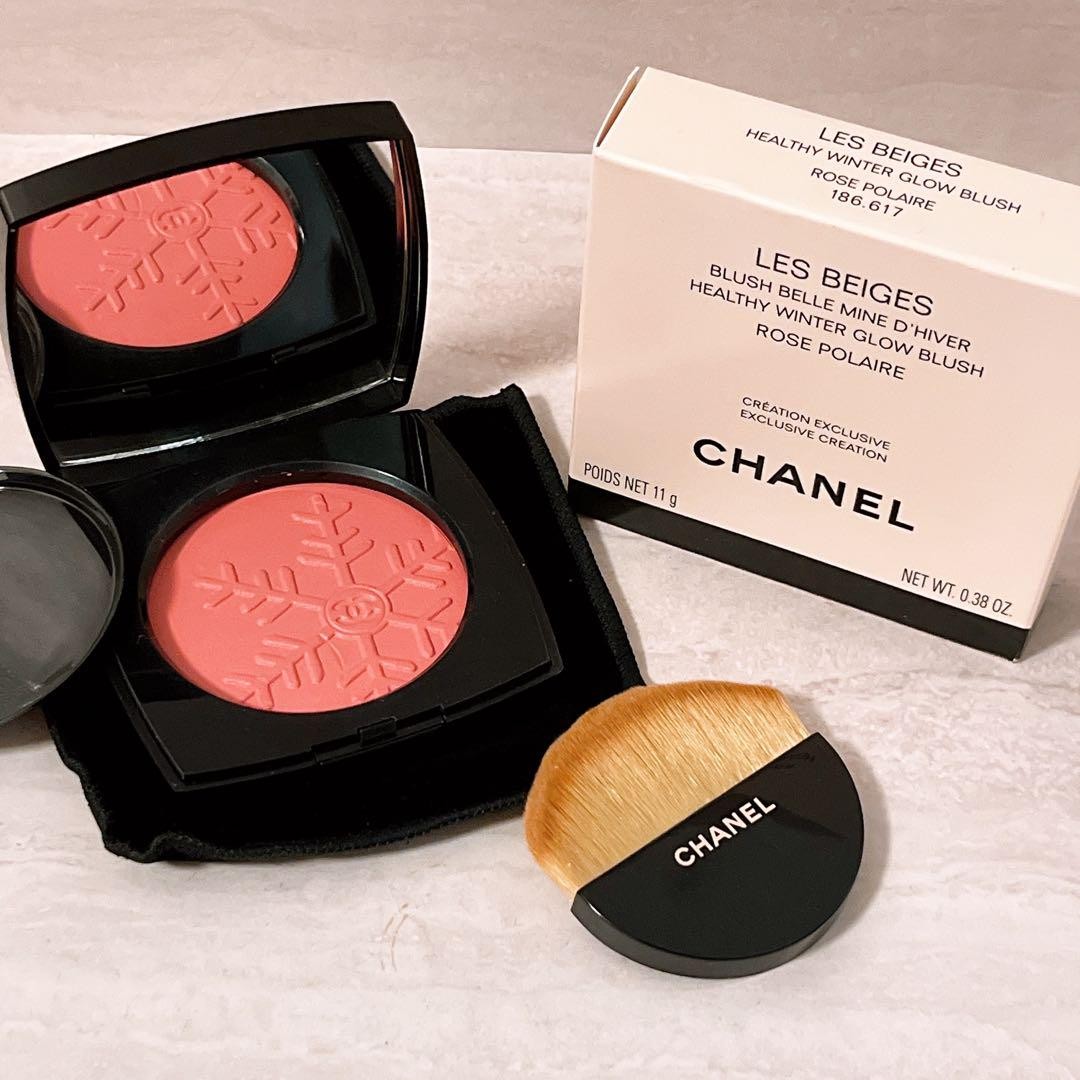 チーク CHANEL LES BEIGES BLUSH ROSE POLAIRE CHANEL Les Beiges Healthy Glow Blush Rose Polaire Cheek