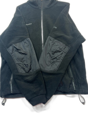 Columbia Titanium Black Polyester Full Zip Fleecejacke Gr. XL Herren Outdoor