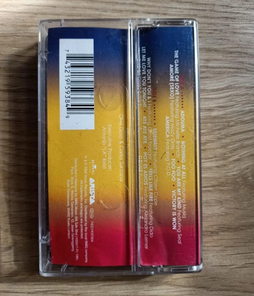 Santana : Shaman ( Cassette Tape ) - Image 2 of 4