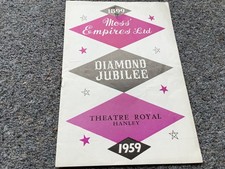 Moss Empires Diamond Jubilee Programme 1959