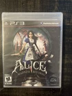 Alice: Madness Returns PS3 Sealed NTSC-U/C FACTORY SEALED