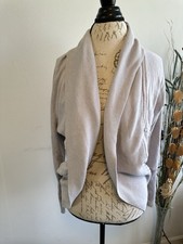 Aritzia Wilfred Diderot Cocoon Cardigan Sweater Women s Size XXS Gray Studded