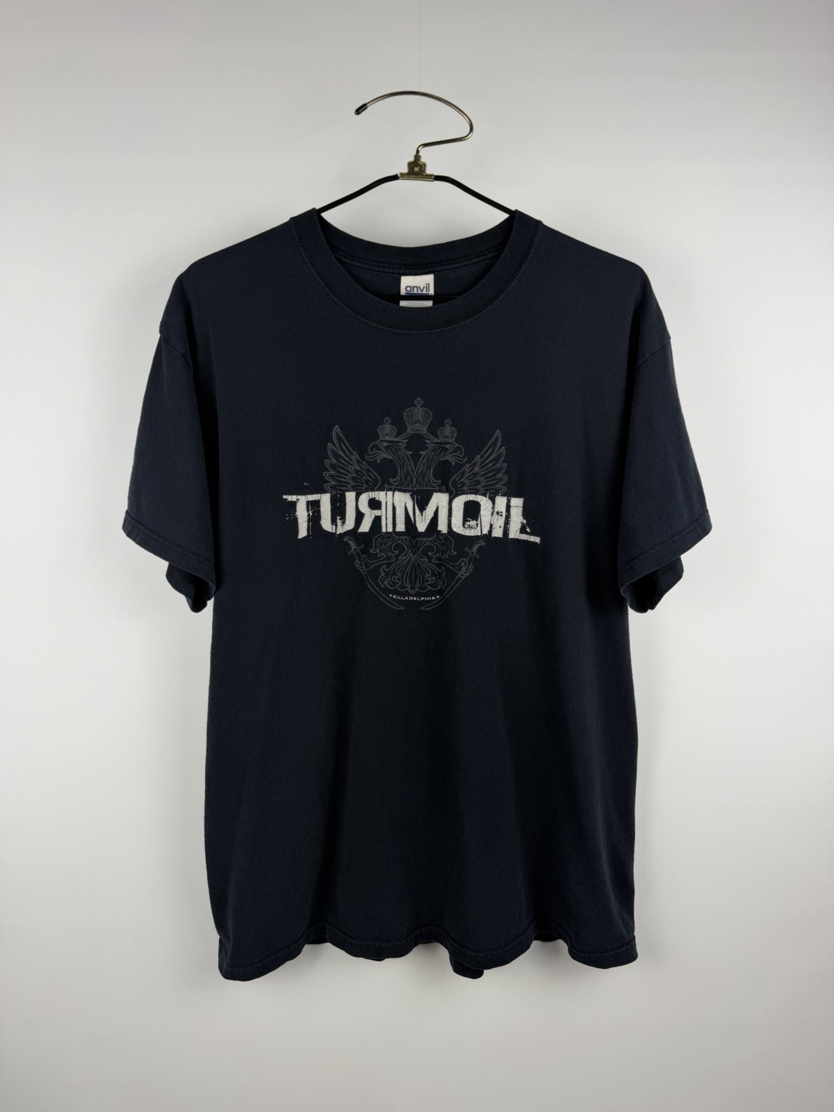 Vintage 2005 Turmoil Killadelphia Philly Hardcore Century Media Records XL 24x29