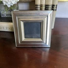 POTTERY BARN Moulding Silver Metal Frame ~ 3x3 Square